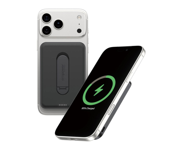 PanzerGlass empower Bank  Spin Stand 5000mAh Space Black - 1546806 - zdjęcie 2
